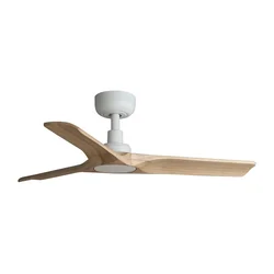 FARO 33805WT - Stropni ventilator HEYWOOD S, drvo/bela, prečnika 90 cm, WT + daljinski upravljač