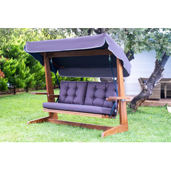 Hanah Home Baštenska ljuljaška Viva 2200 220x175x100cm Antracit