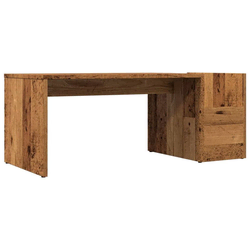 Stolić za kavu boja starog drva 90x45x35 cm konstruirano drvo