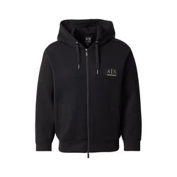 ARMANI EXCHANGE Jopa na zadrgo črna