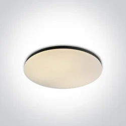 PLAFONJERA LED 55W/3000K/4100lm/230V/IP20 CRNA OKRUGLA