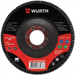 Lameralni Brusni Disk Wurth AL 115 - mm x 22 mm G100