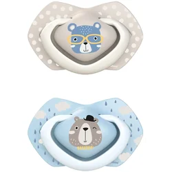 Canpol babies Bonjour Paris A 0-6 m duda Blue 2 kos