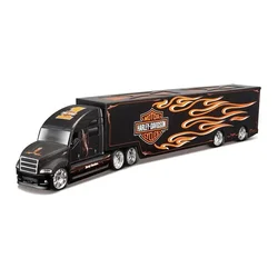 Maisto - Harley-Davidson Haulers, plameni, 1:64