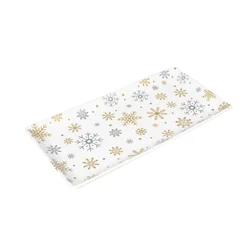 SIGMA Novogodišnja porcelan tacna 30x15cm, Bela