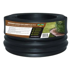 Prirobnica GARDEN EDGE skrita črna d2mm 9x0,12m