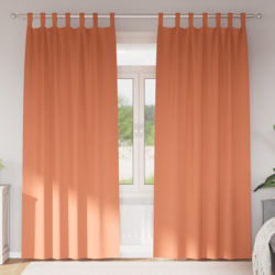 Zavjese za blackout s prstenovima 2 kom. Terakota 260 x 140 cm