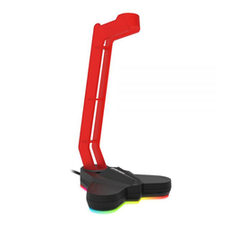 Stalak za Slušalice Fantech AC3001S RGB, Crveni
