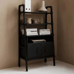 Hanah Home polica za knjige CPT4671-75, 75 cm, crna