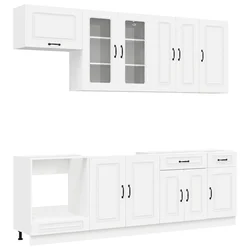 Kuhinjska jedinica KALMAR 8 pcs Bijela Konstruirano drvo