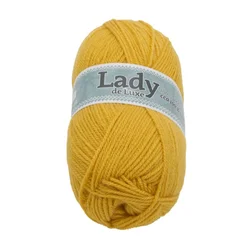 Preja LADY de Luxe - 100 g / 238 m - rumena
