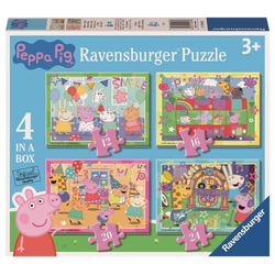 Peppa Pig Puzzle 4 v 1