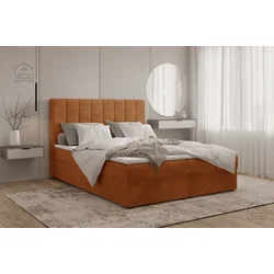 Boxspring postelja Paris - 160x200 cm - tkanine Arena