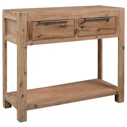 Konzolni stol 82 x 33 x 73 cm od masivnog bagremovog drva