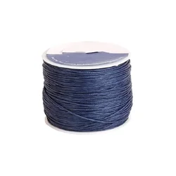 Voskirani konac 1 mm tamno plava