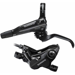 KOČNICA SHIMANO DEORE BL-MT501 + BR-MT520 PREDNJI LEVA RUČICA + PREDNJA ČELJUST RESIN PAD
