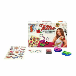 TATTOO SET S ŽIGI IN NALEPKAMI