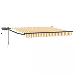 Ručna zlačivna tenda s LED diodama 3,5 x 2 m