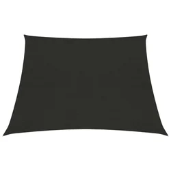 Jedro za zaštitu od sunca 160 g/m2 crno 3/4 x 2 m HDPE