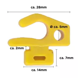 Cawila Kavelj Gate net hook Type 3 10er Set