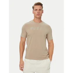 Guess Majica Z6YI26 K5090 Bež Regular Fit