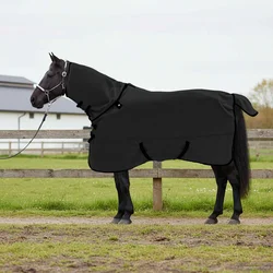 Pokrivač za konje Crna 125 cm Poliester
