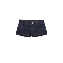 Pull&Bear Kavbojke temno modra