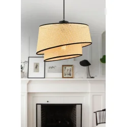 Opviq Luster Barette Hazeran, 32x32cm, Bež-crni