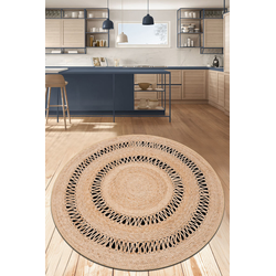 Conceptum Hypnose Tepih Jute 120, O120cm, Šareni