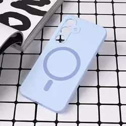 Torbica Magsafe Pure color za Samsung S921B Galaxy S24 svetlo plava