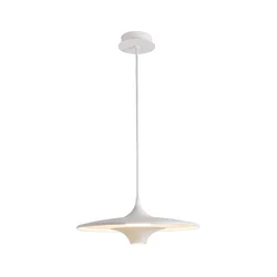 LED luster na sajli RENE LED/19W/230V CRI 90 bela
