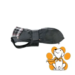 Trixie Paris XS 30cm, Mantil Za Pse Sa Uklonjivom Mekom Postavom, Crni