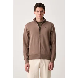 G-Star kardigan moški z bombažem Core refined full zip