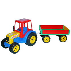 Traktor s stranskim tirom