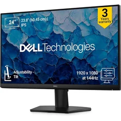 Dell monitor SE2426H, 24, crni