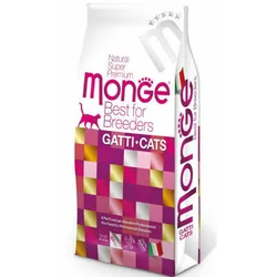 MONGE Suva hrana za mačke Best For Breeders Adult Cat Rabbit,10kg