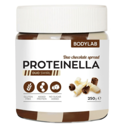 Bodylab Proteinella Duo swirl 250 g čokolada