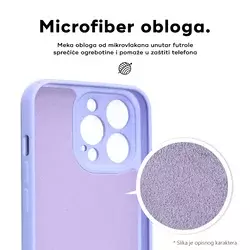 Torbica Teracell Soft Velvet za Samsung G990 Galaxy S21 FE plava