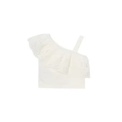Mayoral Top 3022 Écru Cropped Fit
