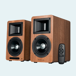 Edifier Airpulse A80 BT 2.0 100W speakers wood brown