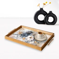 Aberto Design Poslužavnik TPEA9848 50 x 29 x 3.5 cm, Šareni