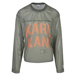 Karl Kani Majica oliva/oranžna