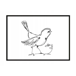shumee PLAKAT ZA SLIKE V OKVIRJU A4 cm Bird PD236