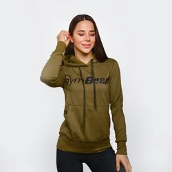GymBeam Women‘s Hoodie Athlete Military Green