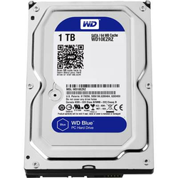 Trdi disk 1TB WD Blue, WD10EZRZ, SATA3, 64MB cache, 5400okr./min, 3.5, za desktop