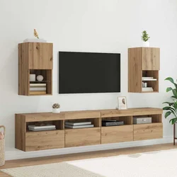 Zidni TV ormari Zidne 2 pcs Umjetnički hrast 30,5 x 30 x 60 cm