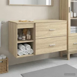 Set namještaja za kupaonicu 2 pcs Hrast sonoma