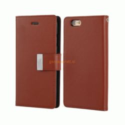 GOOSPERY preklopna torbica Rich Diary Samsung Galaxy S5 G900 - rjava