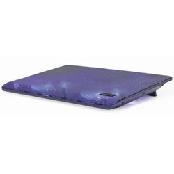 Kuler za laptop NBS-2F15-05 15.6 2x125mm Fan, USB, 340x250mm, Ergo Stand crni