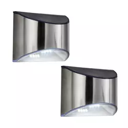 Nazidna solarna baštenska lampa - 2 kom.